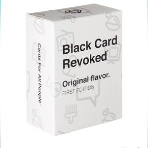 Black Card Revoked Card Game